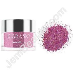  KS Glitter 266 Pink Confetti 1 oz 