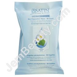  SS Satin Cleanser Wipes 50/Pack 