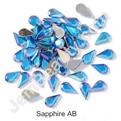  Rhinestone Teardrop Sapphire AB 100/Pack 