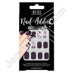  Nail Addict Burgundy Chrome Kit 