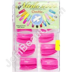  OmMe Tips Hot Pink 110/Box 