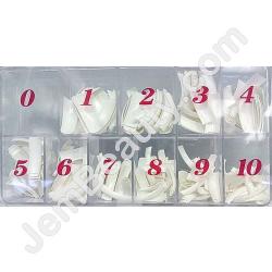  OmMe Tips Snow Nail 500/Box 