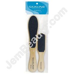  Silkline Foot File Two Sided Duo Pack 