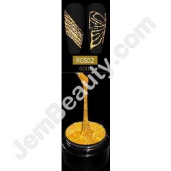  BP Spider Glitter Gel Gold 5 ml 