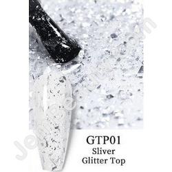  BP Glitter Top Gel Silver 7 ml 