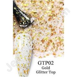  BP Glitter Top Gel Gold 7 ml 