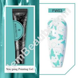  BP Stamping Gel Turquoise 8 ml 