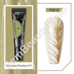  BP Stamping Gel White Gold 8 ml 