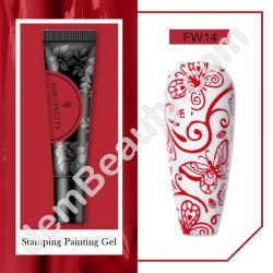  BP Stamping Gel Red 8 ml 