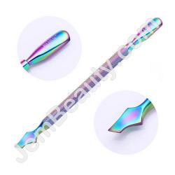  Rainbow Dual Cuticle Pusher 2 