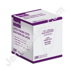  MedPro Latex Finger Cots Med 288pcs/Box 