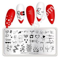  BP Stamping Plate Valentine\'s 