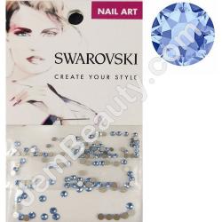  Swarovski Multi Sz Lt Sapphire 140pcs/Bag 