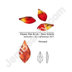  Swarovski Flame Fire Opal 12pcs/Bag 