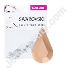  Swarovski Pear Rose Gold 2300 10pcs/Bag 