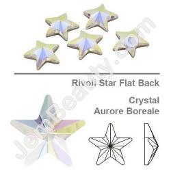  Swarovski Rivoli Star AB 15pcs/Bag 