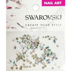  Swarovski Mixed Mini Shapes AB Pack 