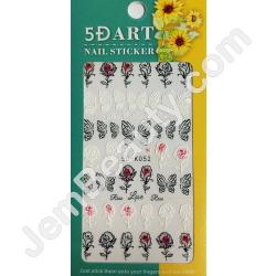  Nail Sticker 5D-K052 