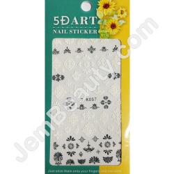  Nail Sticker 5D-K057 