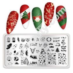  BP Stamping Plate Xmas Festival 