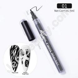  BP Nail Art Pen Black 