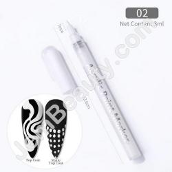  BP Nail Art Pen White 