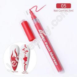  BP Nail Art Pen Red 