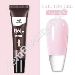  BP Nail Tips Gel Light Pink 15 g 