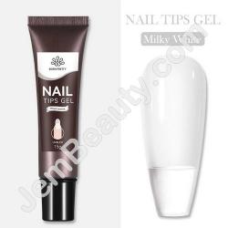  BP Nail Tips Gel Milky White 15 g 