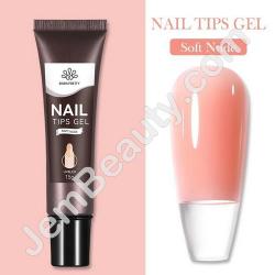  BP Nail Tips Gel Soft Nude 15 g 