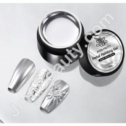  BP Shiny Metallic Silver Gel 5 ml 