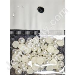  Nail Gem Pearl Off White 4 Pack 