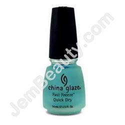  China Glaze Fast Freeze Quick 