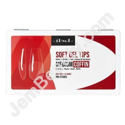  IBD Soft Gel Tips Coffin M 504/Box 