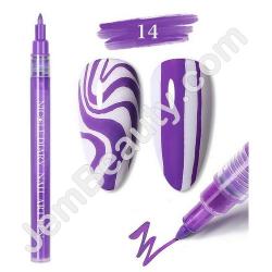  Nicole Diary Art Pen Purple 14 