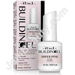  IBD Building Gel Sheer Pink .5 oz 