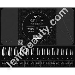  Gel-X Natural Coffin M 600/Box 