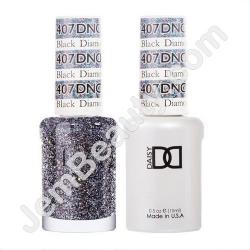  Gel DND 407 Black Diamond Star 15 ml 