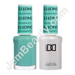  Gel DND 533 Green 15 ml 