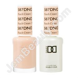  Gel DND 587 Peach Cream 15 ml 