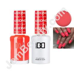  Gel DND 650 Floral Coral 15 ml 