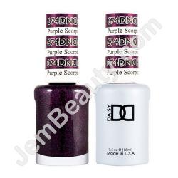  Gel DND 674 Purple Scorpio 15 ml 