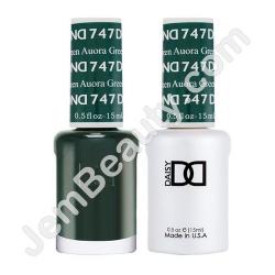  Gel DND 747 Aurora Green 15 ml 