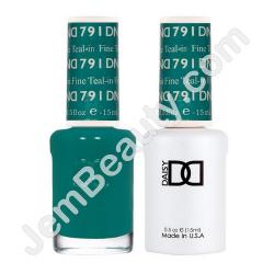  Gel DND 791 Teal-in\' Fine 15 ml 