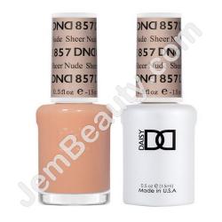  Gel DND 857 Sheer Nude 15 ml 