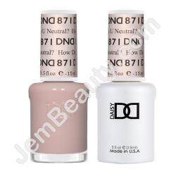  Gel DND 871 How Do U Neutral? 15 ml 