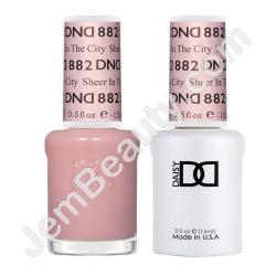  Gel DND 882 Sheer in the City 15 ml 