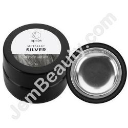  Artiste Gel Metallic Silver 3 g 