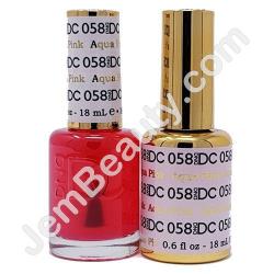  Gel DC 058 Aqua Pink 15 ml 