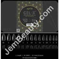  Gel-X Sculpted Stiletto S 600/Box 